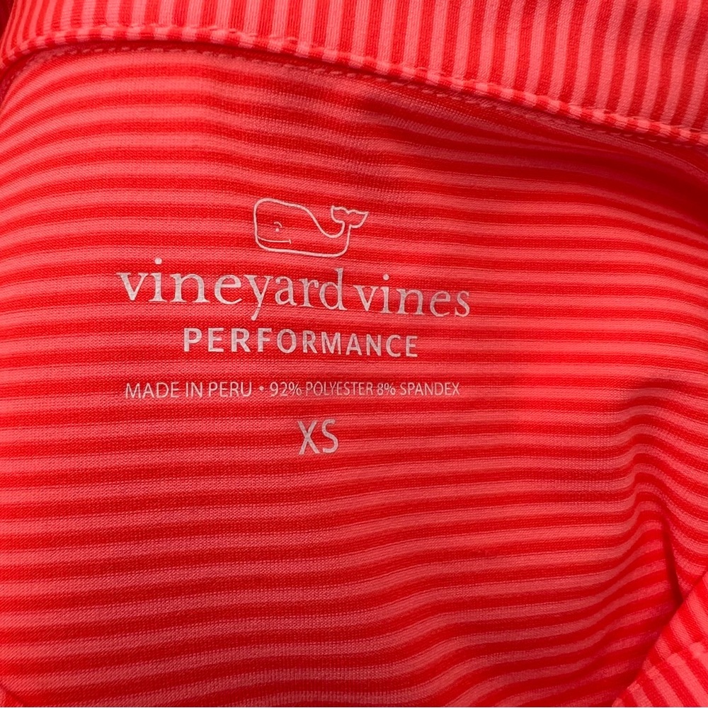 NWT Vineyard Vines performance sleeveless striped golf polo. - Picture 8 of 10